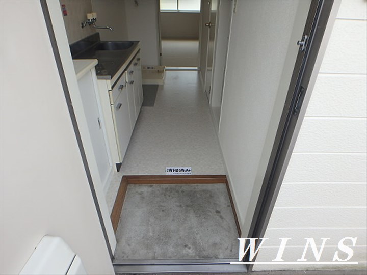 ハイツコスモス 玄関