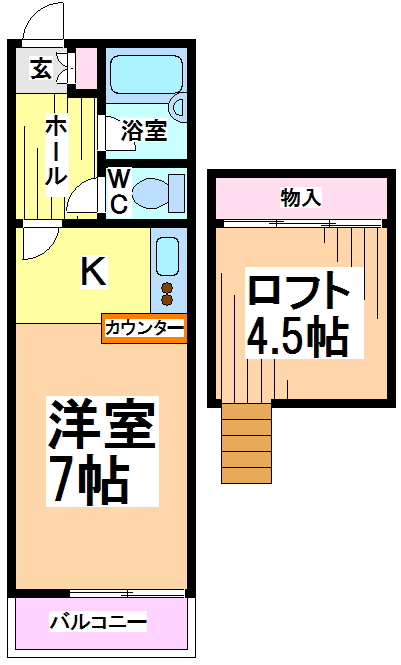ホームズフリージア 間取り