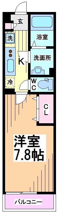 神奈川県川崎市高津区下作延５丁目 間取り