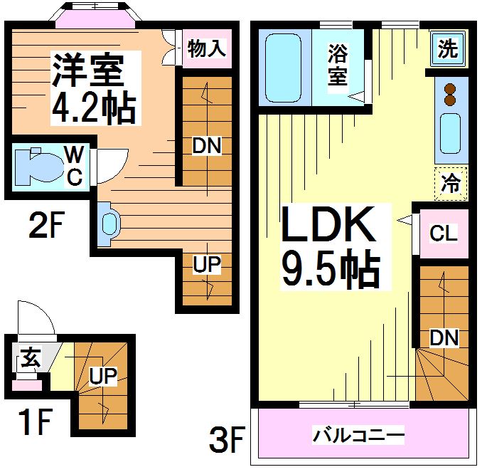テラフォート初台  間取り
