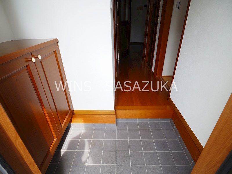 桜上水3丁目戸建て 玄関