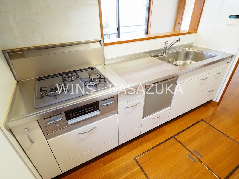 桜上水3丁目戸建て キッチン