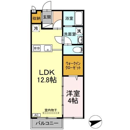 ヴェルドミール  間取り