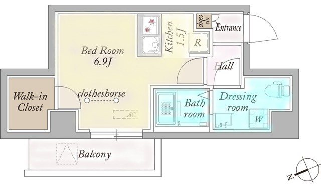ARKMARK上北沢  間取り