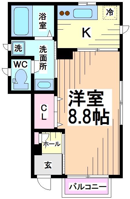 Cubic　Place5  間取り