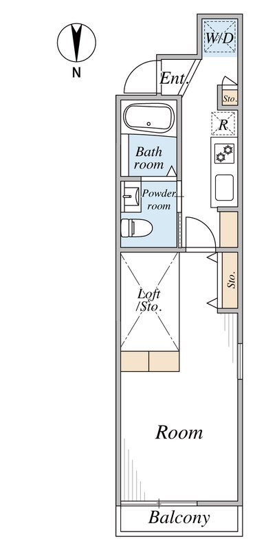 ラ・ポルト 間取り