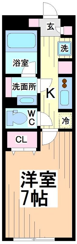 ラクラス中野南台 間取り