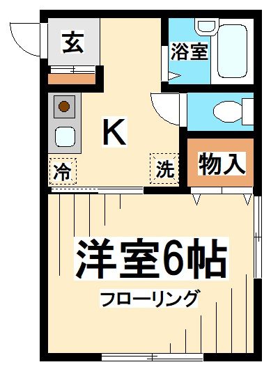 ハイムおもだか 間取り