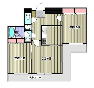 マートルコート調布第3 間取り