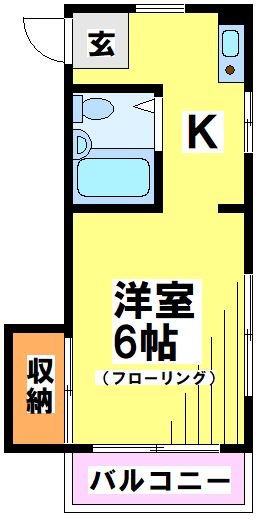 メゾントコナミ 間取り