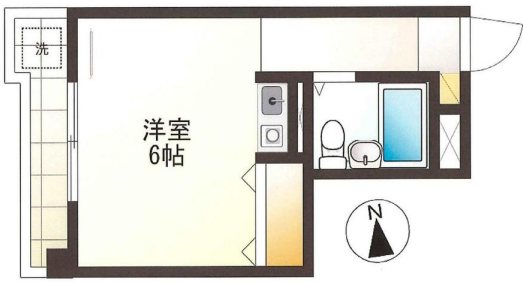倉林マンション（再契約型） 407号室 間取り