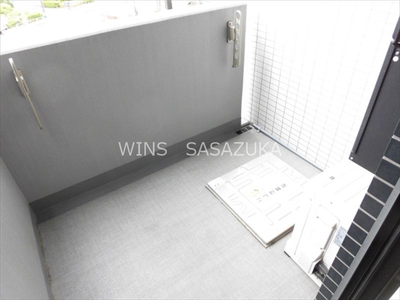 ステージファースト明大前アジールコート ベランダ