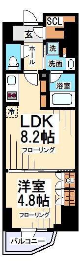 Alivis笹塚 間取り