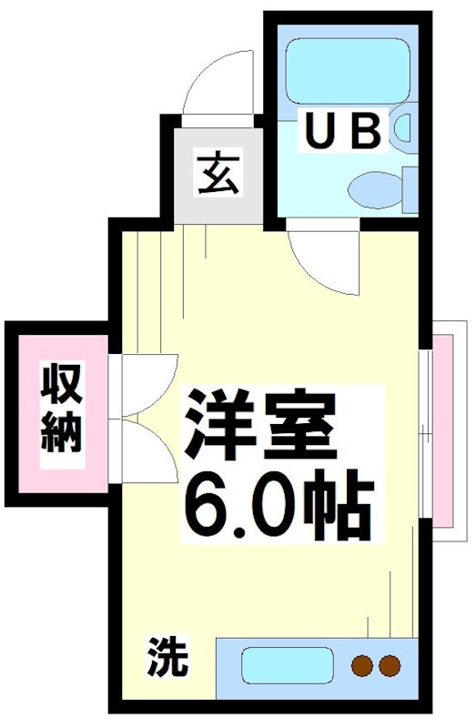 尾崎ハウス 間取り図