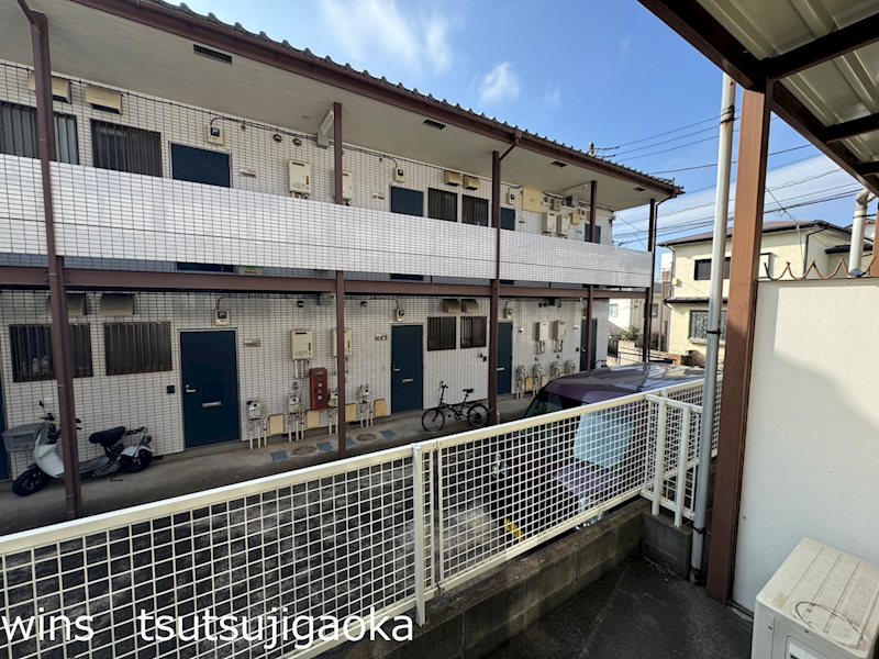 ヤングハイム　B棟 ベランダ