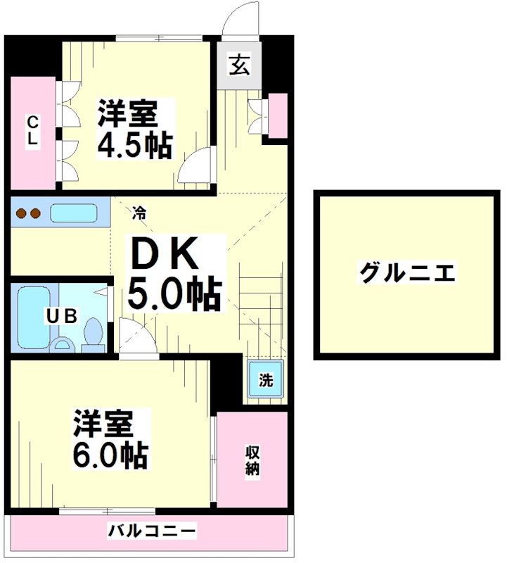 メゾンイーストワイド 間取り
