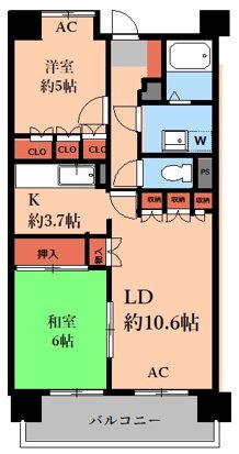 ヴィルドミール成城 間取り
