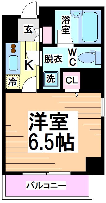 ヴァレッシア代田橋シティ 間取り