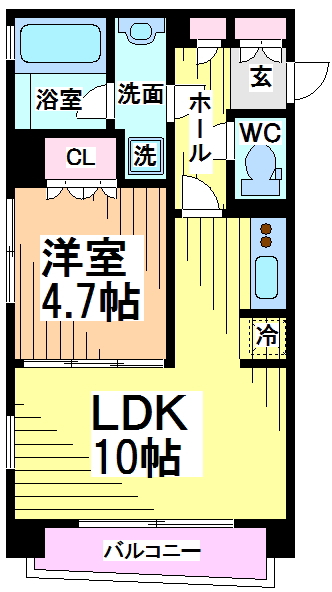 ダイナシティ方南町　 間取り