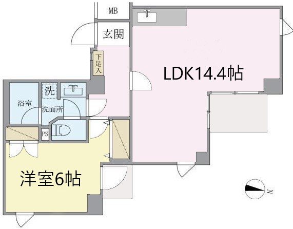 ISM笹塚 間取り