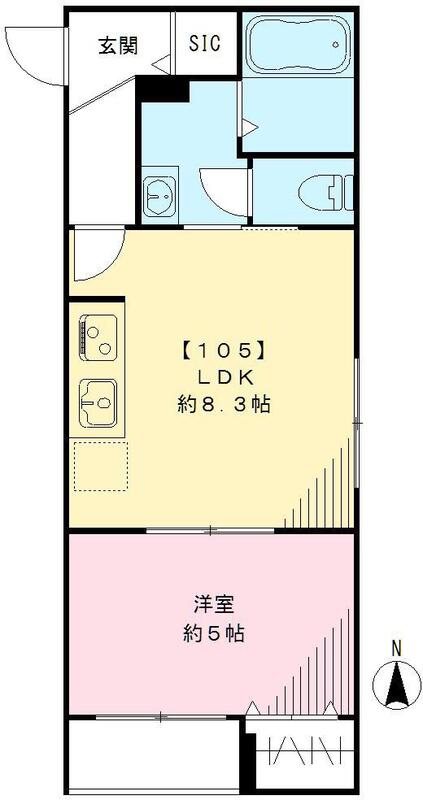 サンジュエル松原 間取り