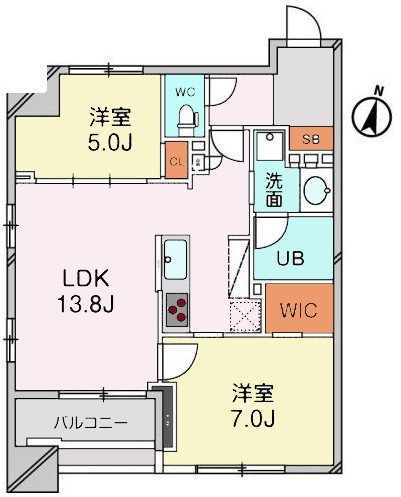 GRAN　PASEO明大前 間取り