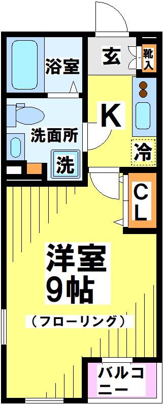 スクエアシティ仙川MAXIV 207号室 間取り