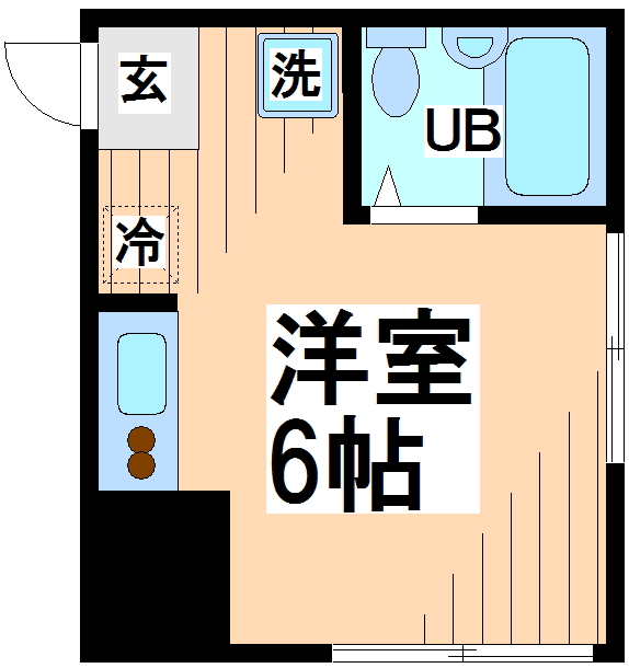 ジュエ・ルージュ渋谷 間取り
