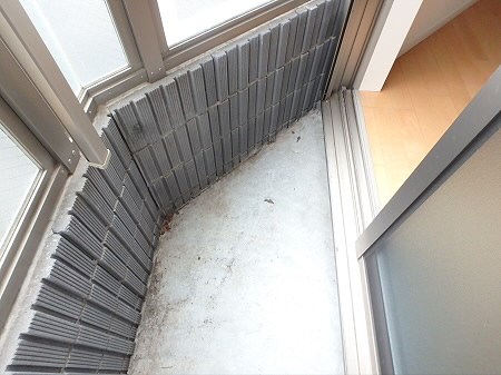 ルーブル調布弐番館 ベランダ