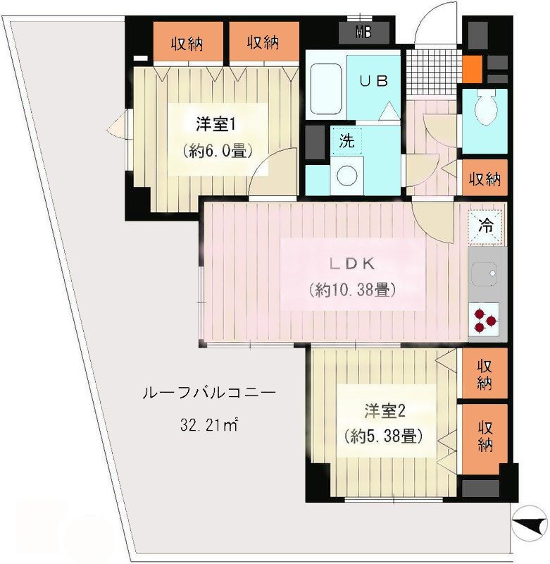 COLORS　GARDEN 間取り