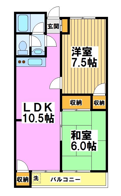成城キャッスルⅠ 間取り