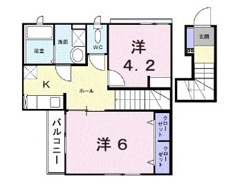ガーデンヴィラ深大寺Ⅲ 間取り