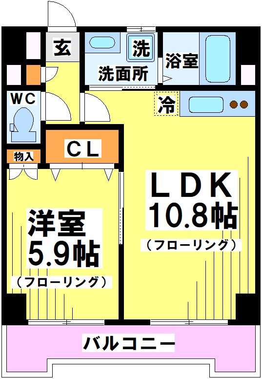 サニーガーデンアライ 間取り