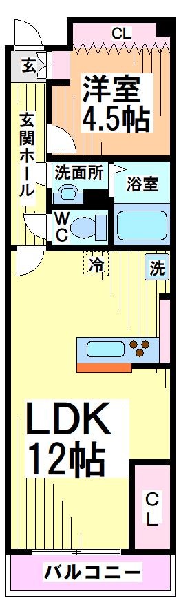 レジデンス初台 間取り