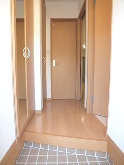 カーサフレスコ 玄関