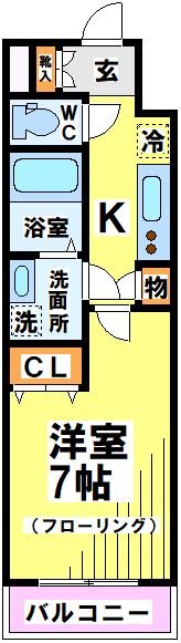 THE Uranus（ジ・ウラヌス） 間取り