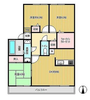 フォーレストヒルズⅡ A103号室 間取り