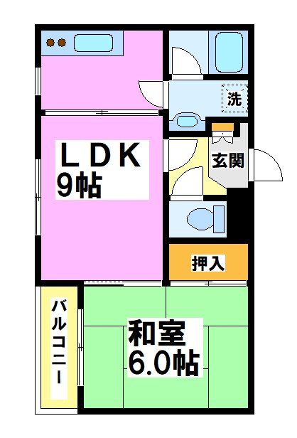 エレガンス調布 間取り