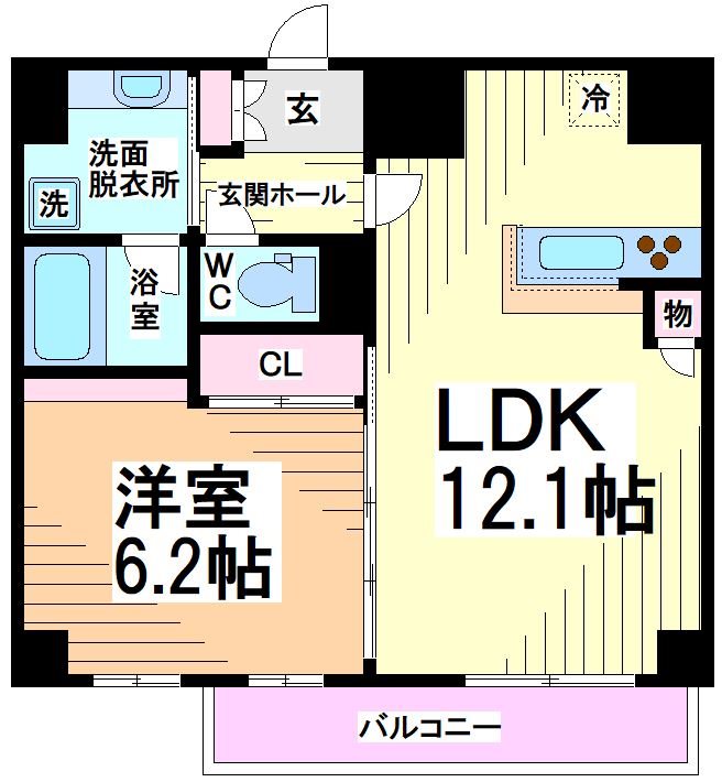 ハイムローゼⅦ 間取り