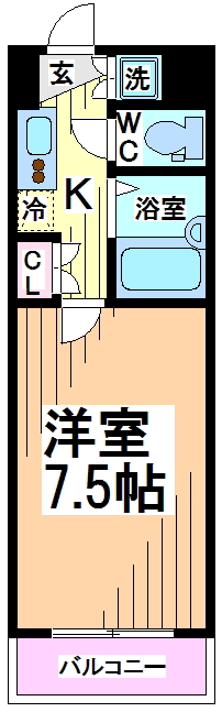 ルーブル渋谷本町  間取り