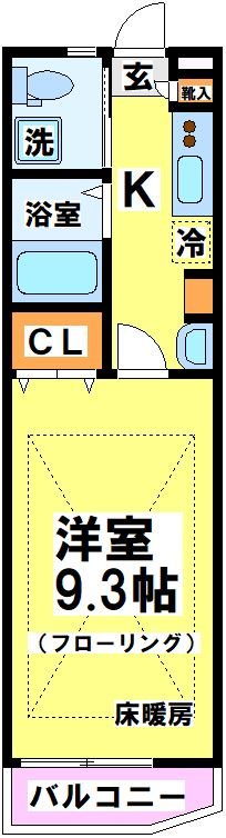 ルーブル三鷹壱番館 間取り
