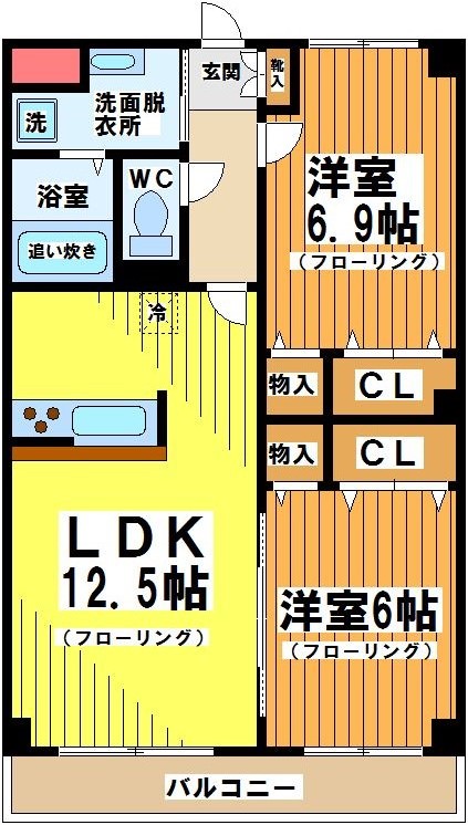 クレールロジュマン 間取り