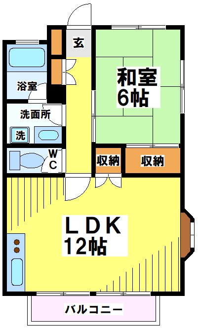 東京都調布市深大寺東町３丁目 間取り