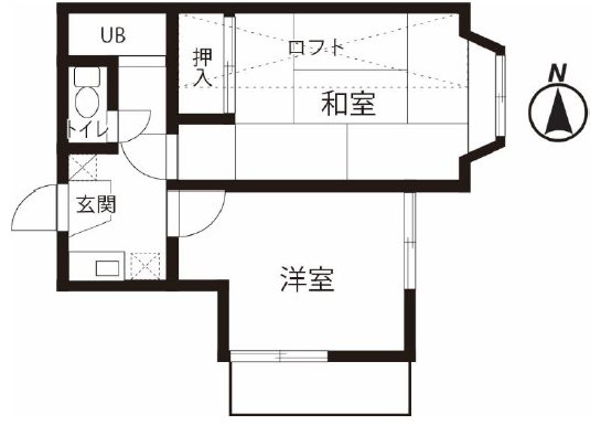 ハイム21 102号室 間取り