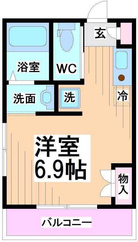 メゾンソレイユ 間取り