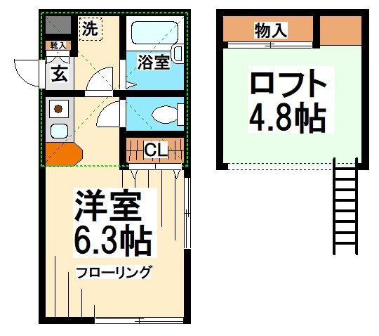Comodoつづみ 間取り