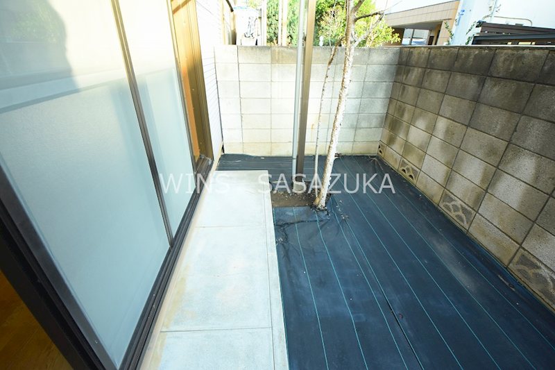 シャトル浜田山Ⅱ ベランダ