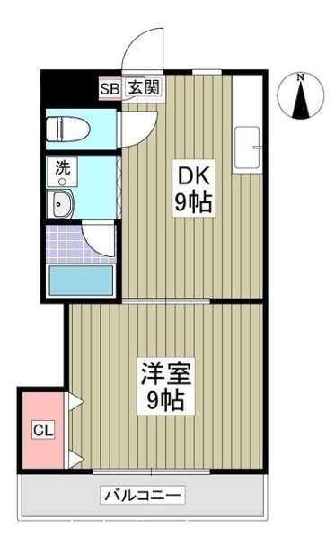第2成城島田マンション 間取り