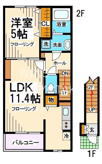 カメリア上北沢 間取り