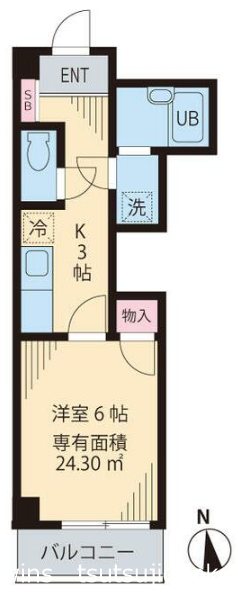 メゾンスリーエム 間取り